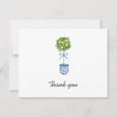 Remerciements Carte de remerciement Lemon Tree (Devant)