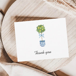 Remerciements Carte de remerciement Lemon Tree