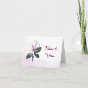 Remerciements Carte de remerciement Magnolia