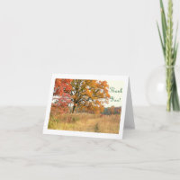 Carte de remerciement "MAJESTIC TREE"