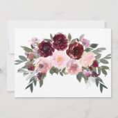 Remerciements Carte de remerciement Mariage simple (Dos)