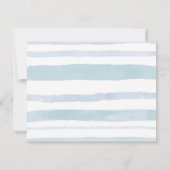 Remerciements Carte de remerciement Montgolfière Animaux Baby Sh (Dos)