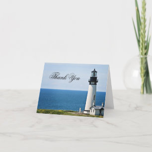 Remerciements Carte de remerciement phare