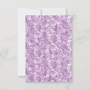 Remerciements Carte de remerciement plate