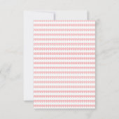 Remerciements Carte de remerciement plate (Dos)