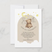 Remerciements Carte de remerciement plate (Devant)