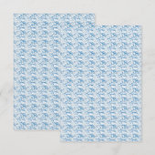 Remerciements Carte de remerciement plate (Devant / Derrière)