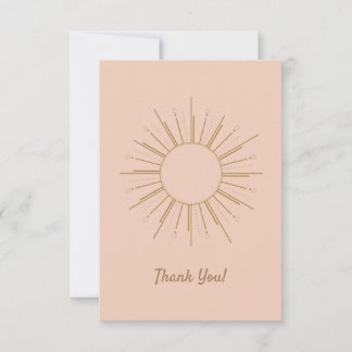 Remerciements Carte de remerciement plate 3,5" x 5"