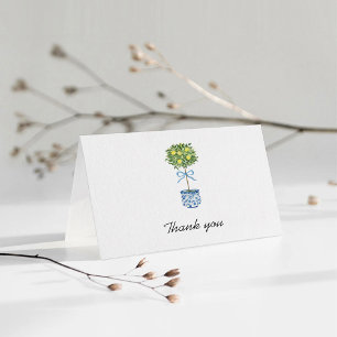 Remerciements Carte de remerciement pliée Lemon Tree
