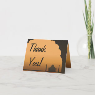 Remerciements Carte de remerciement pliée pour mariage de rêve i