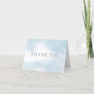 Remerciements Carte de Remerciement pour Baby Shower Cloud Nine