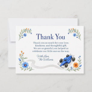 Remerciements Carte de remerciement pour Baby Shower de Formule