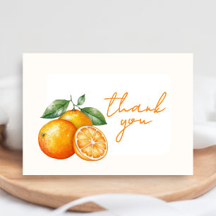Remerciements Carte de remerciement pour Baby Shower Little Cuti