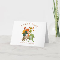 Carte de remerciement pour Baby Shower Little Pump