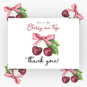 Remerciements Carte de remerciement pour baby shower thème arc-e