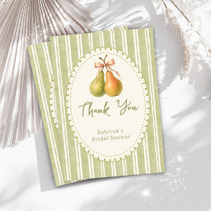 Remerciements Carte de remerciement pour la fête de mariage de l