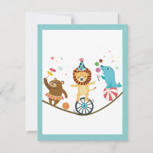 Remerciements Carte de remerciement pour l'anniversaire des enfa