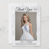Remerciements Carte de remerciement pour le concours Marble Ice (Devant)