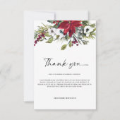 Remerciements Carte de remerciement pour mariage (Devant)