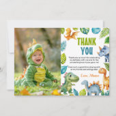 Remerciements Carte de remerciement pour une photo d'anniversair (Devant)