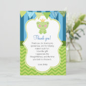 Remerciements Carte de remerciement Prince Frog (Debout devant)