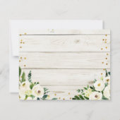 Remerciements Carte de remerciement rustique Boots and Bubbly (Dos)