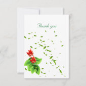 Remerciements Carte de remerciement simple (Devant)