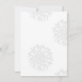 Remerciements Carte de remerciement simple (Dos)