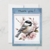 Remerciements Carte de remerciement simple (Devant)