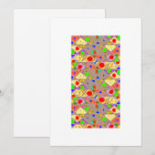 Remerciements Carte de remerciement simple (Devant / Derrière)