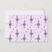 Remerciements Carte de remerciements. (Dos)