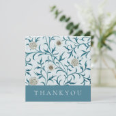 Remerciements Carte de remerciements: WILLIAM MORRIS : CONCEPTIO (Debout devant)