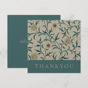 Remerciements Carte de remerciements: WILLIAM MORRIS : CONCEPTIO