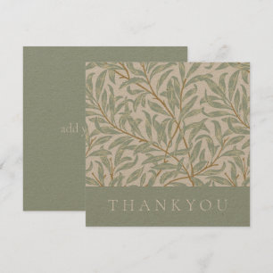 Remerciements Carte de remerciements: WILLIAM MORRIS : CONCEPTIO