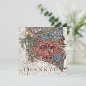 Remerciements Carte de remerciements: WILLIAM MORRIS HONEYSUCKLE (Debout devant)