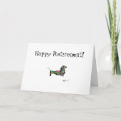 Remerciements Carte de retraite plissée (Devant)