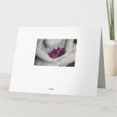 REMERCIEMENTS CARTE DE SALUBRITÉ PLAT :MERCI: BUDDHA (Dos)