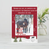 Remerciements Carte de séjour (Debout devant)