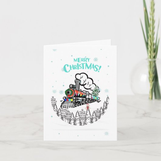 Remerciements Carte de sensibilisation sur l'autisme de Noël des (Devant)