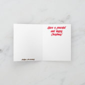 Remerciements Carte de sensibilisation sur l'autisme de Noël des (Intérieur)