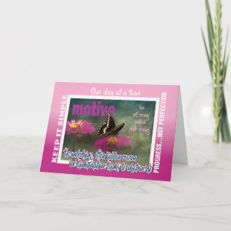 Remerciements carte de slogan de récupération d'anniversaire à d