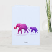 Remerciements Carte de soumission Elephant Daddy (Dos)