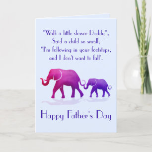 Remerciements Carte de soumission Elephant Daddy