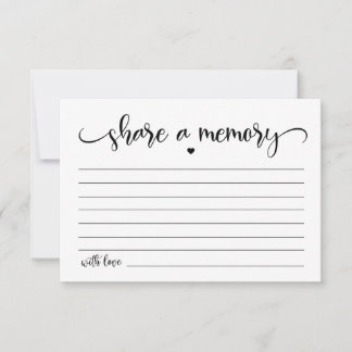Remerciements Carte de souvenir de funérailles Partager une cart