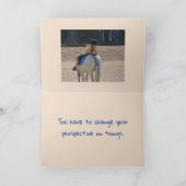 REMERCIEMENTS CARTE DE SUPPORT PERSPECTIVE (Intérieur)