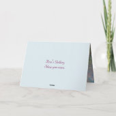 REMERCIEMENTS CARTE DE SYMPATHIE D'ARCHE ÉTHÉRÉALE (Dos)