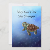 Remerciements Carte de Sympathie de voyage de Polycarp (Devant)