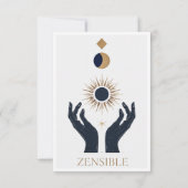 Remerciements Carte de Thanksgiving (Dos)