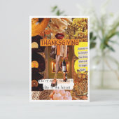 Remerciements Carte de Thanksgiving (Debout devant)