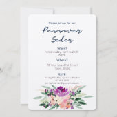 Remerciements Carte de vacances Joyeux Pesach Sameach sur mesure (Dos)